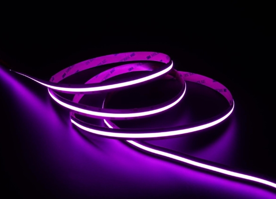 KTV थिएटर बार के लिए 1008 चिप्स RGB LED COB स्ट्रिप 15w 12mm 24v RGB स्ट्रिप