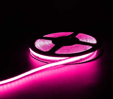 DC24V फ्लेक्सिबल RGB LED COB स्ट्रिप लाइट स्टैंडर्ड सीरीज 630 चिप्स