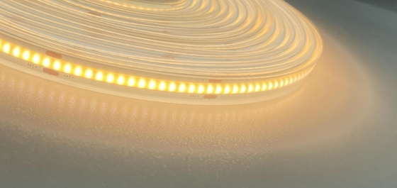 IP65 वाटरप्रूफ COB DOT LED स्ट्रिप लाइट सिलिकॉन स्लीव