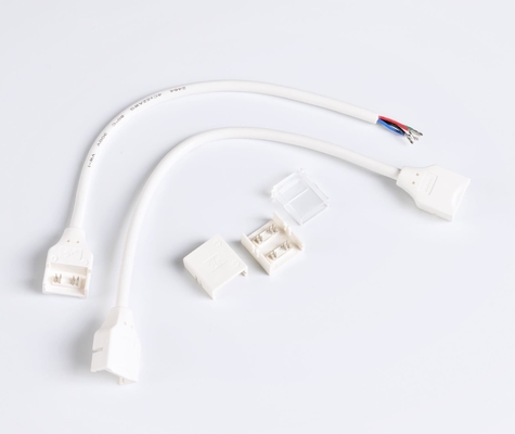 IP65 LED स्ट्रिप लाइट एक्सेसरीज RGB COB 4 पिन एलईडी कनेक्टर