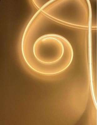 10w/m 24V COB LED स्ट्रिप सिलिकॉन एक्सट्रूज़न IP65 Cob LED फ्लेक्सिबल स्ट्रिप