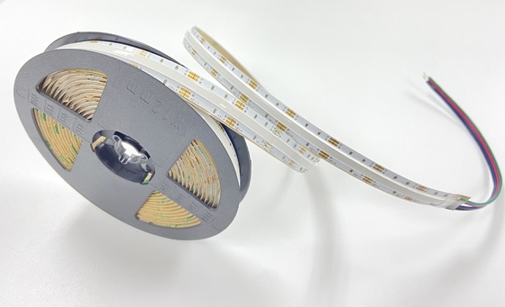 लिविंग रूम 16.4 फीट आरजीबी कोब एलईडी स्ट्रिप 1134led IP20 15w DC24V